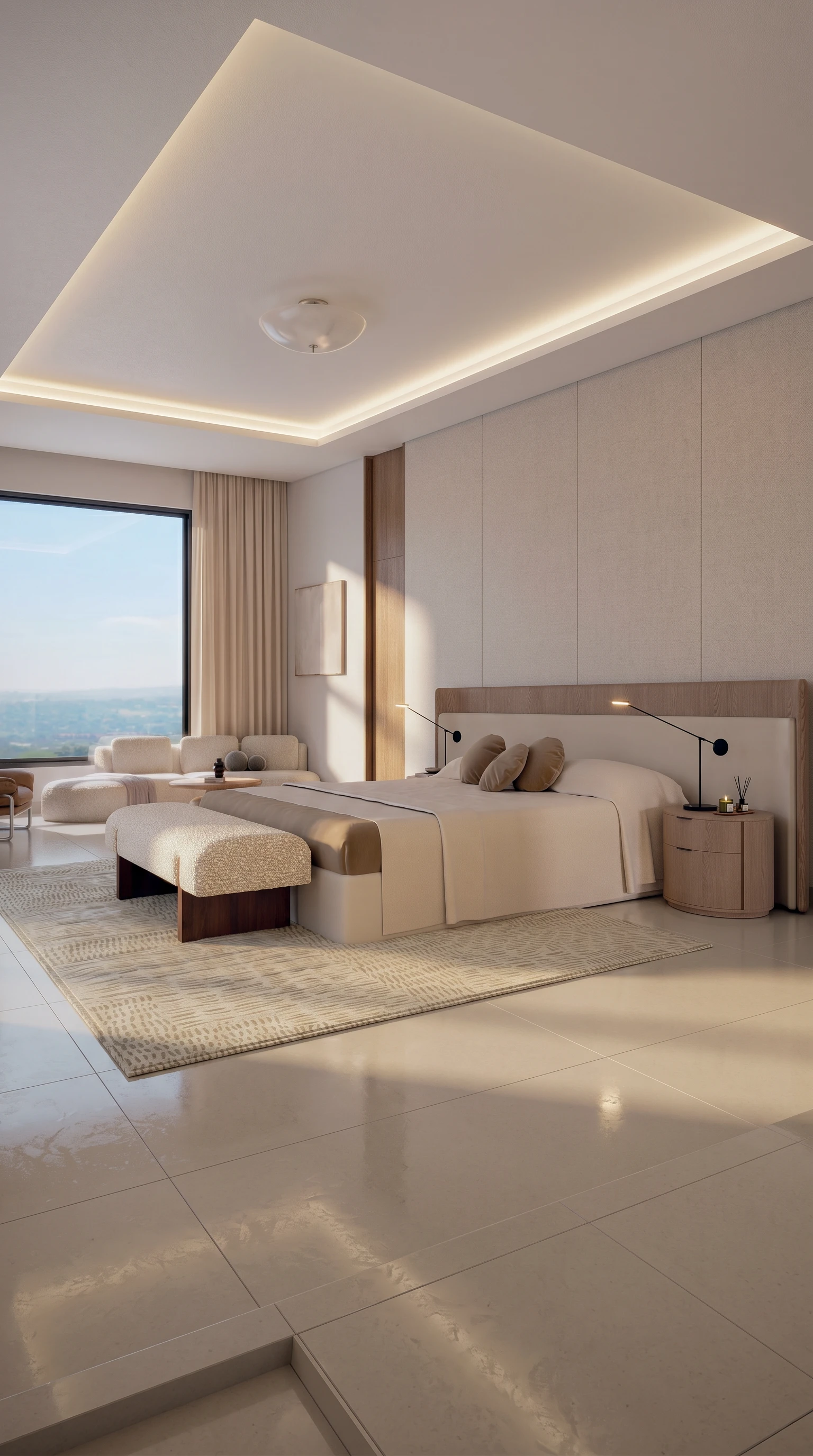 Plano de alcoba del apartamento Soho Living